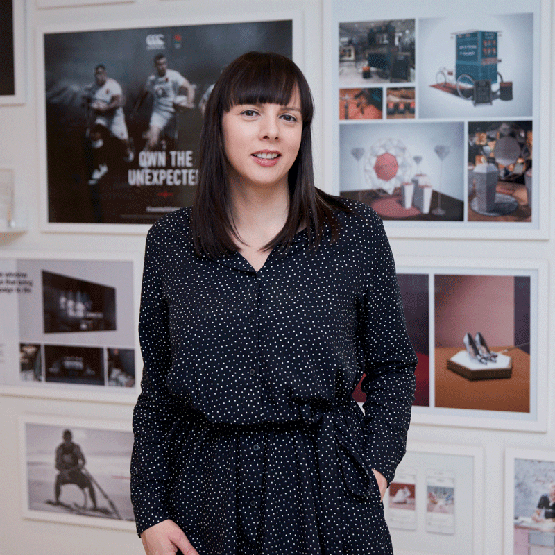 office worker headshot